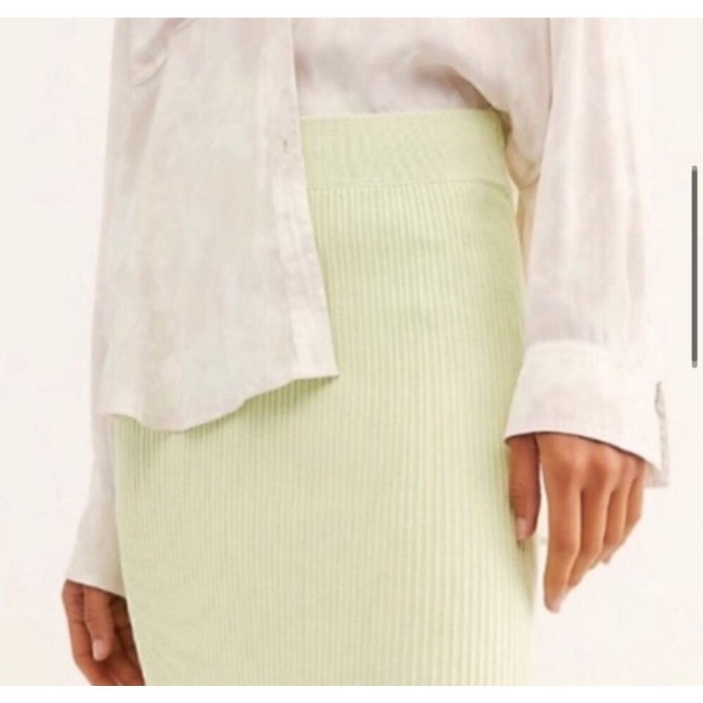 Free People FP Beach High-Waisted Shine Bright
Maxi Skirt ribbed pull on sz S - Picture 10 of 10